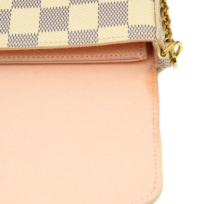 Louis Vuitton N63106 2016 Damier Azur Pochette Félicie Shoulder Bag