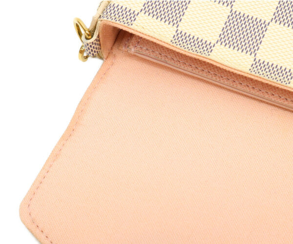 LOUIS VUITTON ルイヴィトン N63106 16年 ダミエアズール ポシェットフェリシー ショルダーバッグ