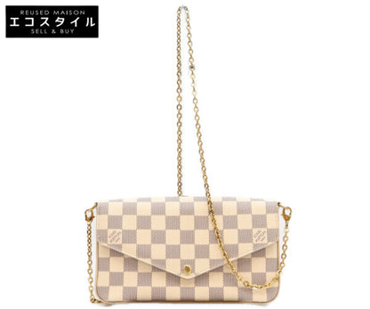 LOUIS VUITTON ルイヴィトン N63106 16年 ダミエアズール ポシェットフェリシー ショルダーバッグ