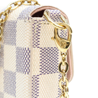 Louis Vuitton N63106 2016 Damier Azur Pochette Félicie Shoulder Bag
