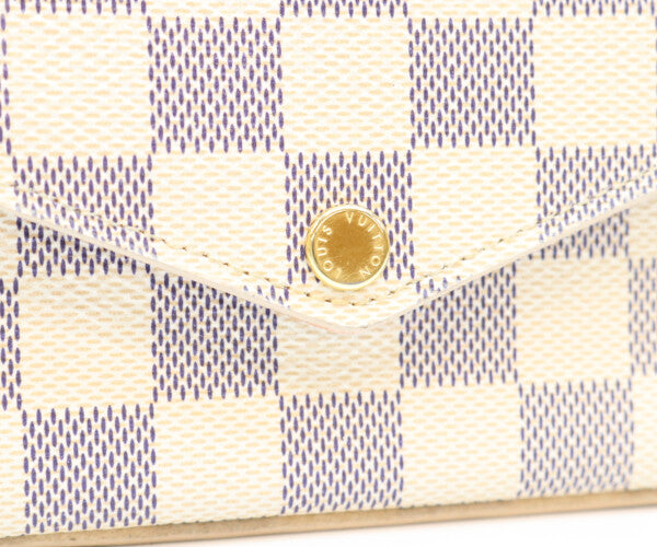 LOUIS VUITTON ルイヴィトン N63106 16年 ダミエアズール ポシェットフェリシー ショルダーバッグ