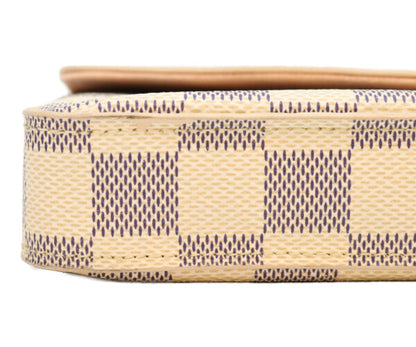 LOUIS VUITTON ルイヴィトン N63106 16年 ダミエアズール ポシェットフェリシー ショルダーバッグ