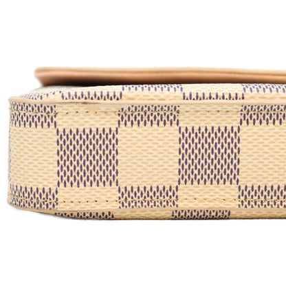 Louis Vuitton N63106 2016 Damier Azur Pochette Félicie Shoulder Bag