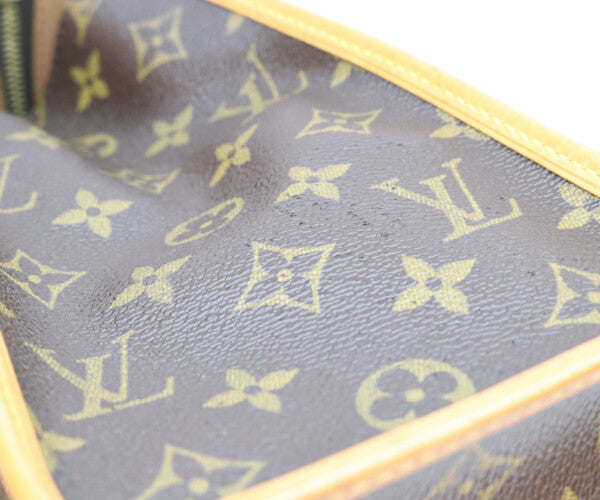 LOUIS VUITTON ルイヴィトン 05年 M40007 モノグラム ポパンクールオ ポーチ付 ショルダーバッグ