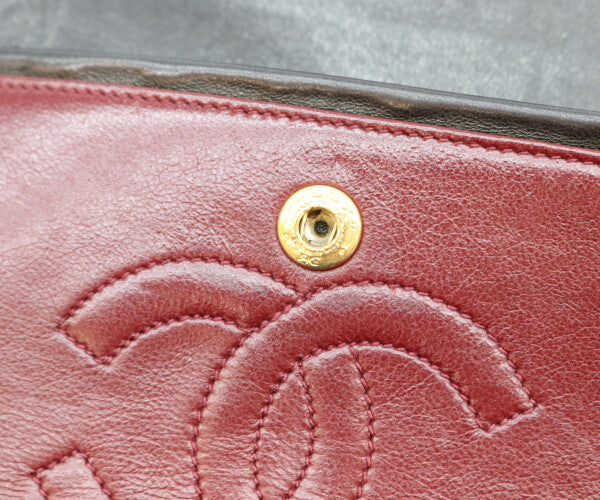 CHANEL シャネル 2番 黒 ラム ダブルフラップ パリ限定 マトラッセ23 チェーンショルダー ショルダーバッグ