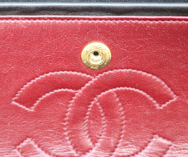 CHANEL シャネル 2番 黒 ラム ダブルフラップ パリ限定 マトラッセ23 チェーンショルダー ショルダーバッグ