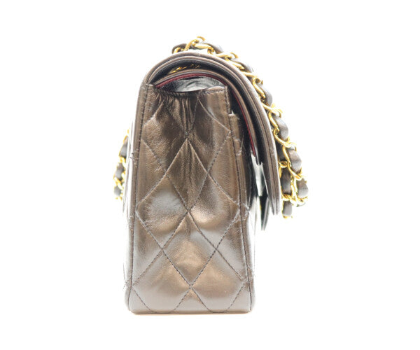 CHANEL シャネル 2番 黒 ラム ダブルフラップ パリ限定 マトラッセ23 チェーンショルダー ショルダーバッグ