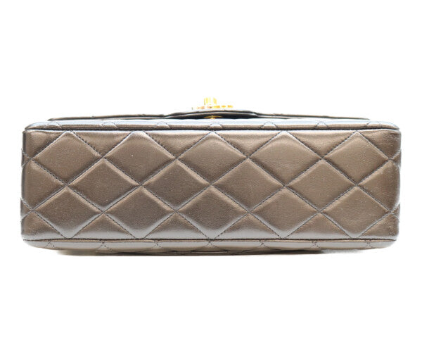CHANEL シャネル 2番 黒 ラム ダブルフラップ パリ限定 マトラッセ23 チェーンショルダー ショルダーバッグ