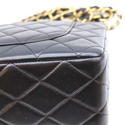 Chanel No. 2 Black Lambskin Double-Flap Paris Limited Matelassé 23 Chain Shoulder Bag Shoulder Bag