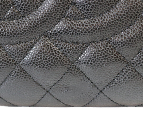 CHANEL シャネル 14番 A50995 黒 キャビア ゴールド金具 GST トートバッグ