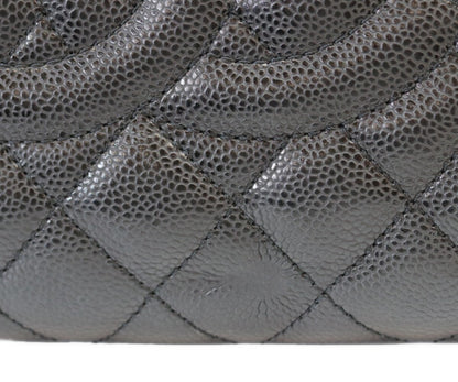 CHANEL シャネル 14番 A50995 黒 キャビア ゴールド金具 GST トートバッグ