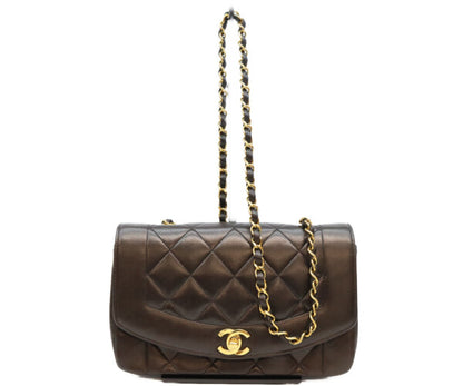 CHANEL シャネル 2番台 A01164 黒 マトラッセ ラムスキン ゴールド金具 ダイアナ22 ショルダーバッグ