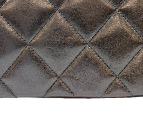 CHANEL シャネル 2番台 A01164 黒 マトラッセ ラムスキン ゴールド金具 ダイアナ22 ショルダーバッグ