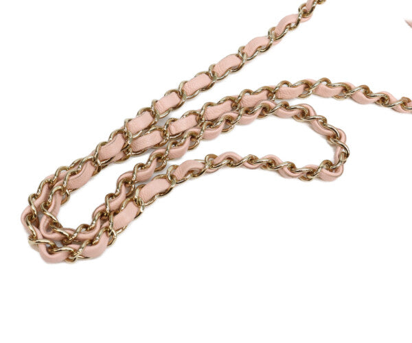 CHANEL シャネル AS3176 ピンク キャビア ゴールド金具 ミニバケットバッグ ショルダーバッグ