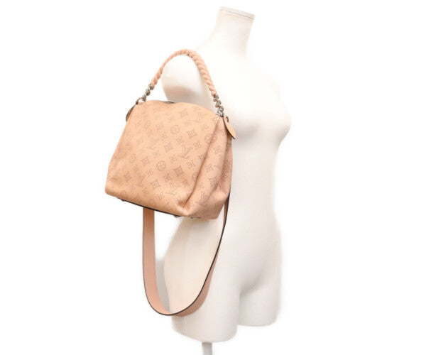 LOUIS VUITTON ルイヴィトン 16年 M51219 マヒナ マグノリア バビロン チェーンBB ショルダーバッグ