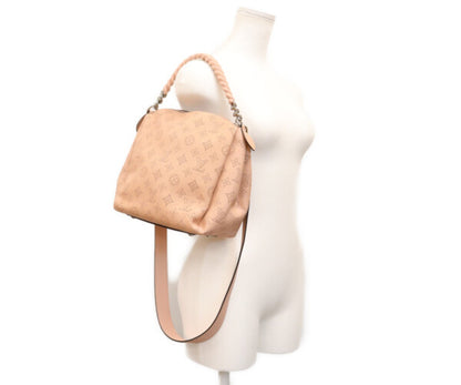 LOUIS VUITTON ルイヴィトン 16年 M51219 マヒナ マグノリア バビロン チェーンBB ショルダーバッグ