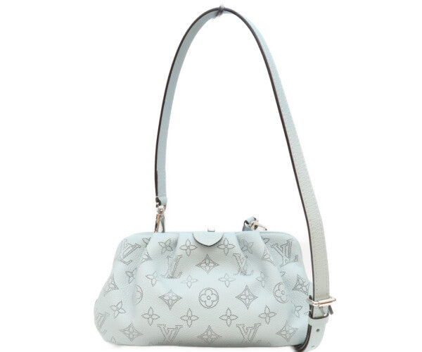 LOUIS VUITTON ルイヴィトン 20年 M80094 マヒナ ヴェールラグーン スカラミニ ショルダーバッグ ショルダーバッグ