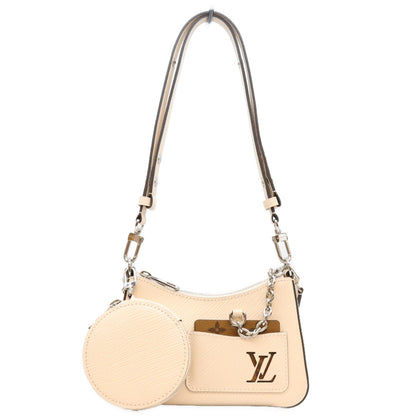 Louis Vuitton M20999 Epi Quartz White Marellini Shoulder Bag