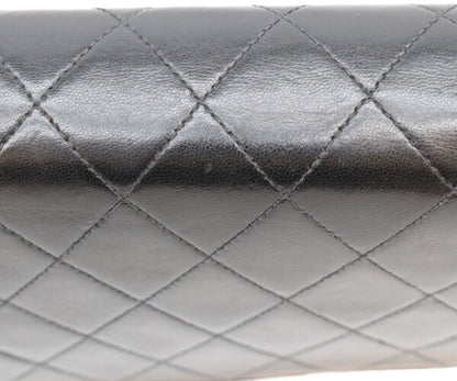 CHANEL シャネル 7番 A03571 黒 ゴールド金具 ターンロック フルフラップ ミニマトラッセ19 ショルダーバッグ