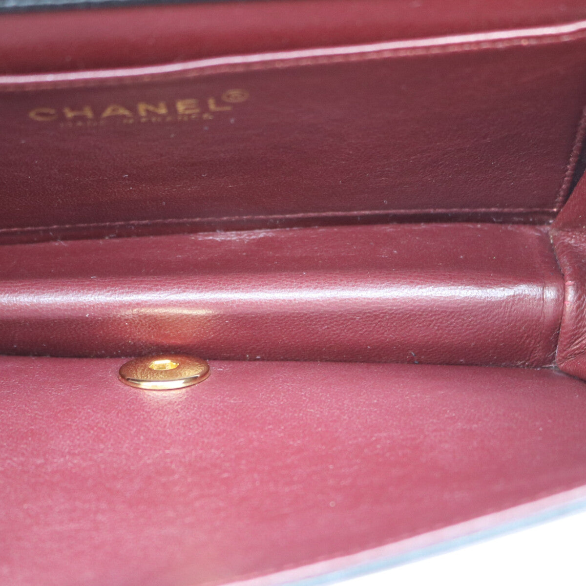 CHANEL シャネル 7番 A03571 黒 ゴールド金具 ターンロック フルフラップ ミニマトラッセ19 ショルダーバッグ