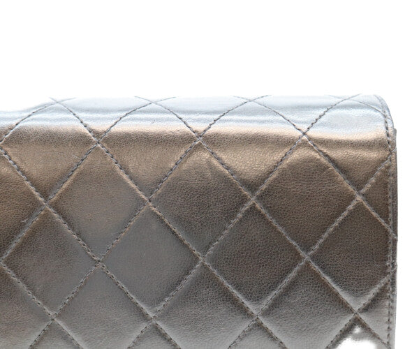 CHANEL シャネル 7番 A03571 黒 ゴールド金具 ターンロック フルフラップ ミニマトラッセ19 ショルダーバッグ