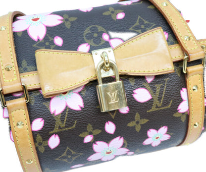 LOUIS VUITTON ルイヴィトン 03年 M92009 モノグラム チェリーブロッサム パピヨン ハンドバッグ