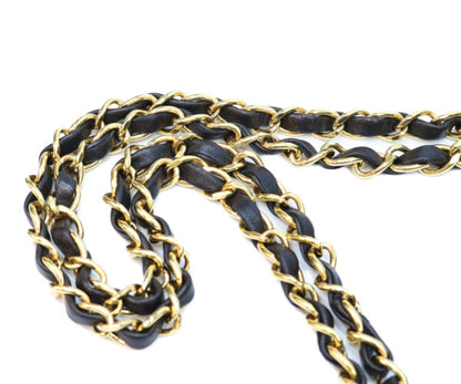 CHANEL シャネル 2番 黒 ラム ダブルフラップ パリ限定 マトラッセ23 チェーンショルダー ショルダーバッグ