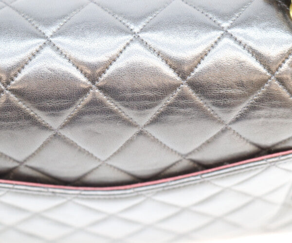CHANEL シャネル 2番 黒 ラム ダブルフラップ パリ限定 マトラッセ23 チェーンショルダー ショルダーバッグ