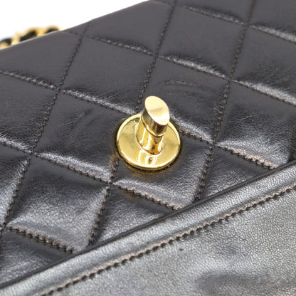 CHANEL シャネル 2番 黒 ラム ダブルフラップ パリ限定 マトラッセ23 チェーンショルダー ショルダーバッグ