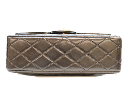 CHANEL シャネル 2番 黒 ラム ダブルフラップ パリ限定 マトラッセ23 チェーンショルダー ショルダーバッグ