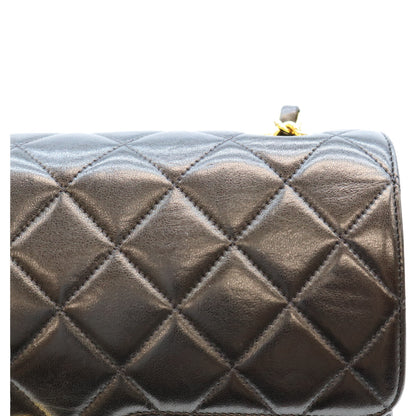 CHANEL シャネル 2番 黒 ラム ダブルフラップ パリ限定 マトラッセ23 チェーンショルダー ショルダーバッグ