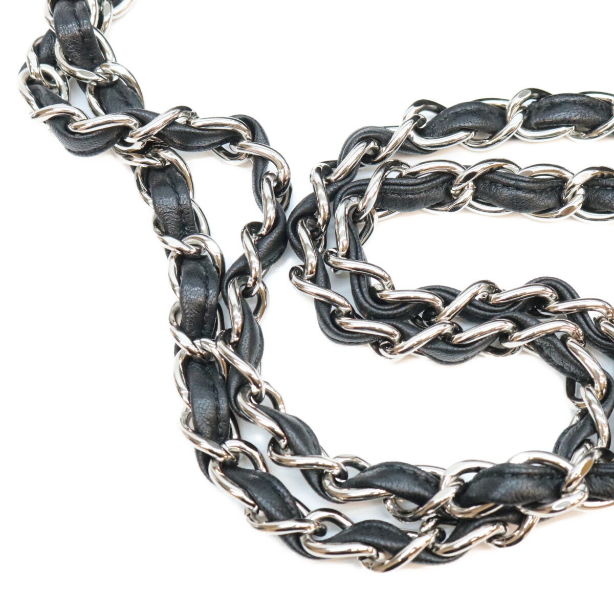 CHANEL シャネル 13番 黒 ラム シルバー金具 シングルフラップ デカマトラッセ34マキシ バッグ ショルダーバッグ