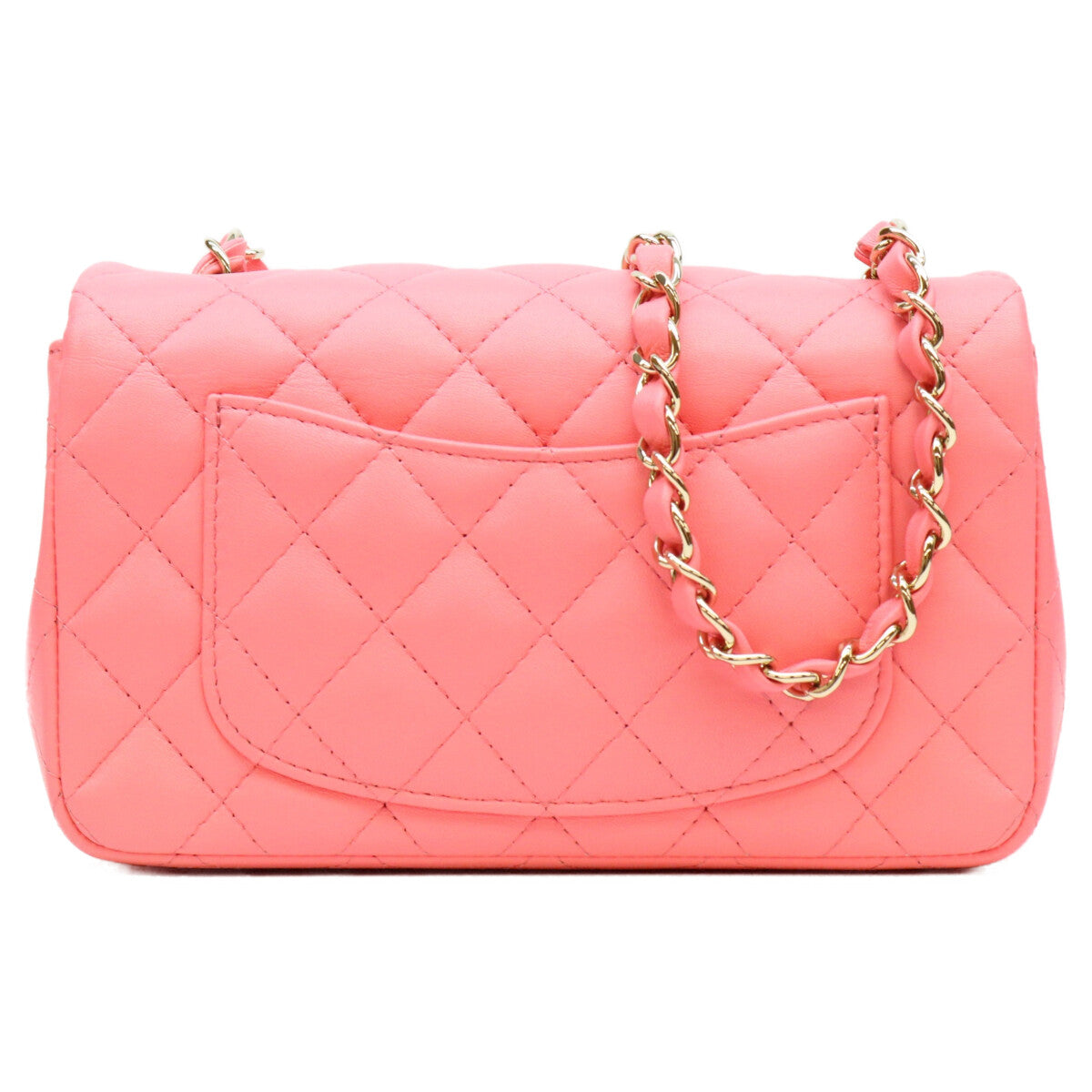 CHANEL シャネル A69900 ピンク ラム ゴールド金具 ミニマトラッセ20 バッグ ショルダーバッグ