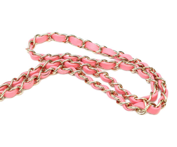 CHANEL シャネル A69900 ピンク ラム ゴールド金具 ミニマトラッセ20 バッグ ショルダーバッグ
