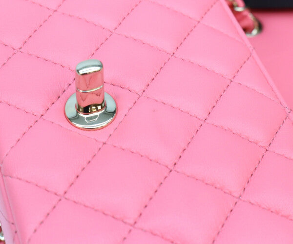 CHANEL シャネル A69900 ピンク ラム ゴールド金具 ミニマトラッセ20 バッグ ショルダーバッグ