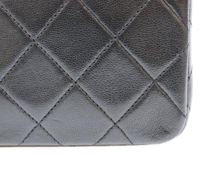 CHANEL シャネル 1番 A03571 黒 ゴールド金具 ターンロック フルフラップ ミニマトラッセ19 ショルダーバッグ