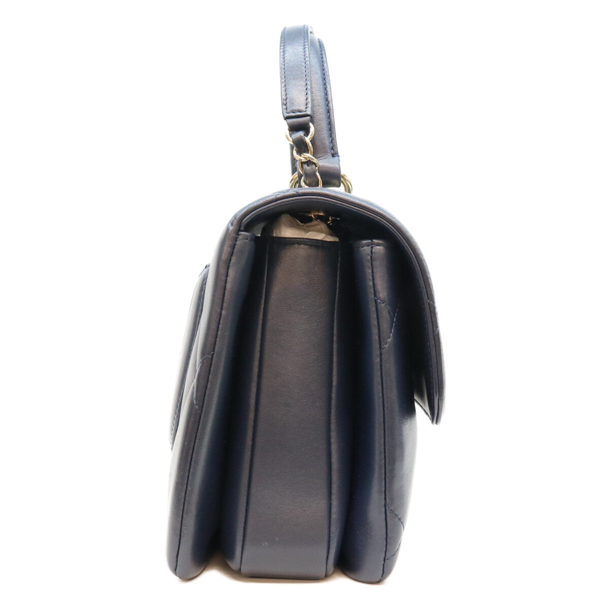 CHANEL シャネル 28番 A69923 黒 ラムスキン ゴールド金具 トレンディCC 2WAY バッグ ショルダーバッグ