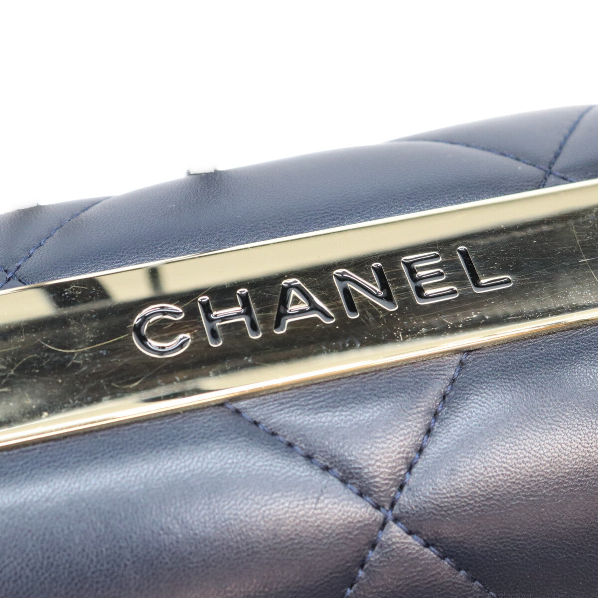 CHANEL シャネル 28番 A69923 黒 ラムスキン ゴールド金具 トレンディCC 2WAY バッグ ショルダーバッグ