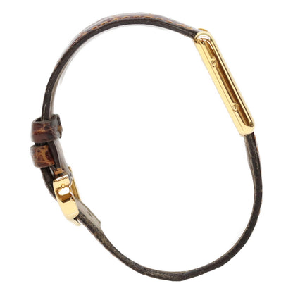 Cartier カルティエ 82-95年 925 マストタンクSM ヴェルメイユ アイボリーローマ文字盤 QZ 時計 腕時計