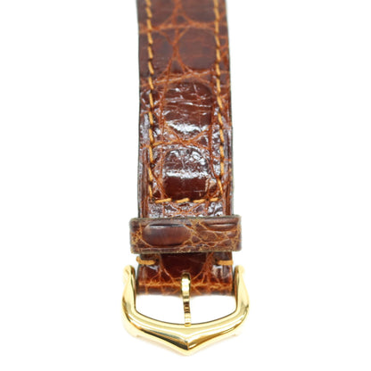 Cartier カルティエ 82-95年 925 マストタンクSM ヴェルメイユ アイボリーローマ文字盤 QZ 時計 腕時計