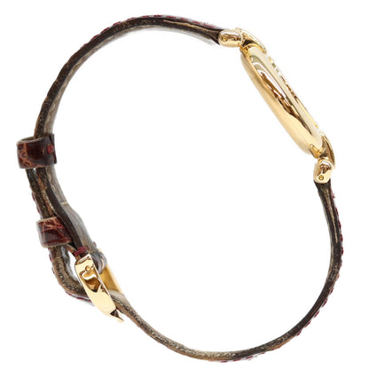 Cartier カルティエ 94年 W1000653 925 マストコリゼSM ヴェルメイユ アイボリーローマ文字盤 QZ 時計 腕時計