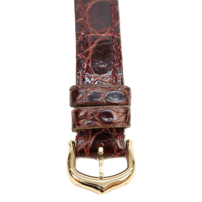 Cartier カルティエ 94年 W1000653 925 マストコリゼSM ヴェルメイユ アイボリーローマ文字盤 QZ 時計 腕時計