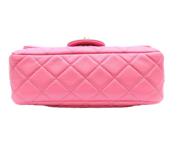CHANEL シャネル 29番 AS1787 ピンク ラム ゴールド金具 パールクラッシュ/ココボール ミニマトラッセ20 バッグ ショルダーバッグ