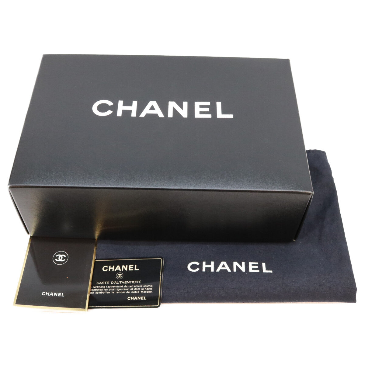 CHANEL シャネル No. 5 A03568 black lambskin full-flap gold-fittings push-lock Matelassé 23 bag shoulder bag