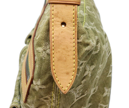 LOUIS VUITTON ルイヴィトン 06年 M95213 モノグラムデニム リケン バギーPM ショルダーバッグ