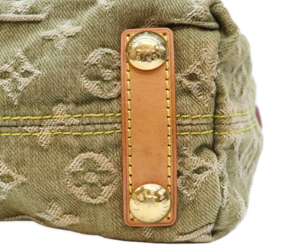 LOUIS VUITTON ルイヴィトン 06年 M95213 モノグラムデニム リケン バギーPM ショルダーバッグ