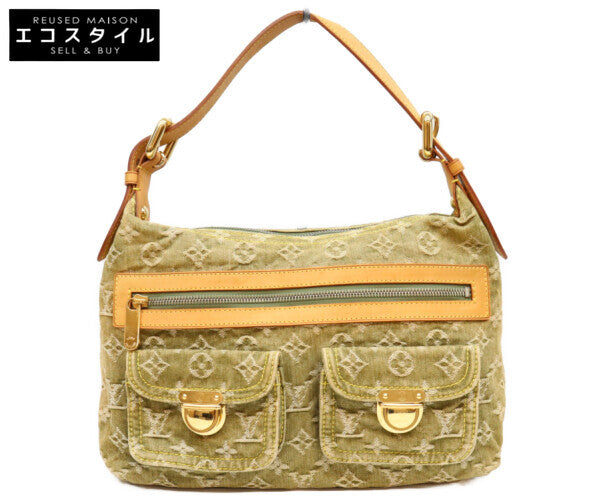 LOUIS VUITTON ルイヴィトン 06年 M95213 モノグラムデニム リケン バギーPM ショルダーバッグ