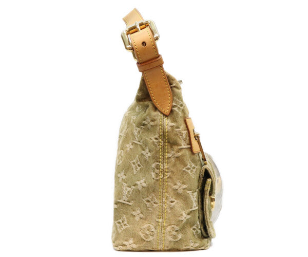 LOUIS VUITTON ルイヴィトン 06年 M95213 モノグラムデニム リケン バギーPM ショルダーバッグ