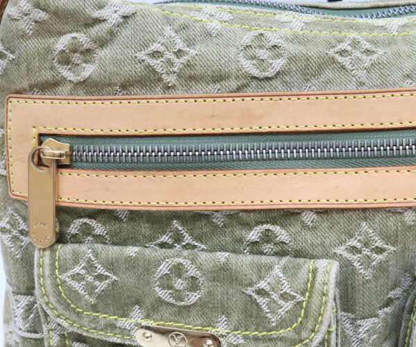 LOUIS VUITTON ルイヴィトン 06年 M95213 モノグラムデニム リケン バギーPM ショルダーバッグ
