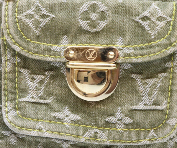 LOUIS VUITTON ルイヴィトン 06年 M95213 モノグラムデニム リケン バギーPM ショルダーバッグ